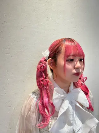 ロング ヘアアレンジ 髪質改善/縮毛矯正 ツヤ髪🩷さつきのヘアスタイル