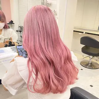 ロング カラー ダブルカラー 韓国レイヤーKYONのヘアスタイル
