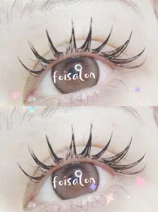 マツエク・マツパ foisalon 新宿西口店のマツエク・マツパデザイン