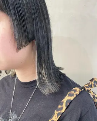 ミディアム カラー レイヤーカットとハイ トーン/HIROKIのヘアスタイル