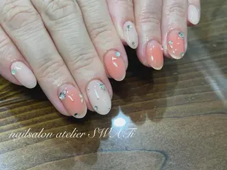 ネイル ヘアーサロン大野所属・nailsalon SWATiのネイルデザイン
