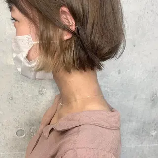 ショート カラー ❣️髪質改善特化❣️ カモアオイのヘアスタイル