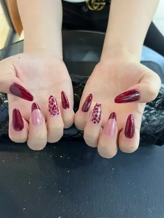 メンズ ネイル ATULA Nail 💅チップ長さだしのネイルデザイン