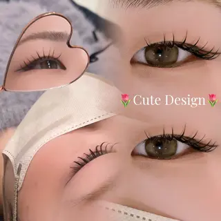 マツエク・マツパ ハルカ🎀まつパ/束 感マツエク/フラットのマツエク・マツパデザイン