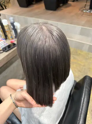 カラー ルシ🌈/ハイトーン デザインカラー/町田のヘアスタイル