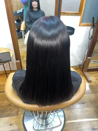 ロング SEAQUENCE外苑前所属・艶髪カラー♡ せいらのヘアスタイル