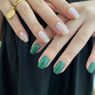 ネイル kiii.__ ✴︎*のネイルデザイン