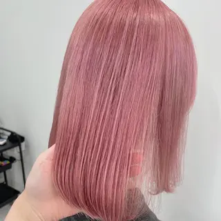 ミディアム カラー ヘアアレンジ Ella所属・nana【艶髪】/ レイヤー/縮毛矯正のヘアスタイル