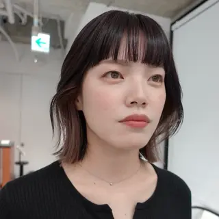 ミディアム カラー ヘアアレンジ 🌐サトウ リョウ🌐のヘアスタイル