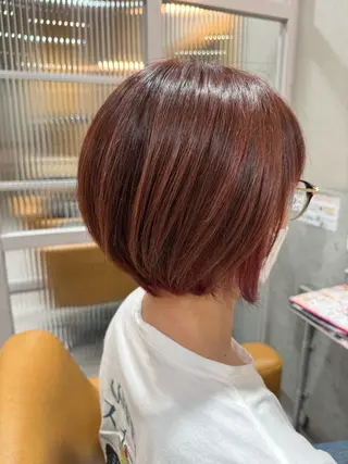 ショート カラー 畠 悠也のヘアスタイル