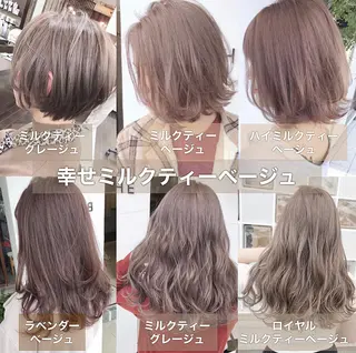 セミロング 具志 正太のヘアスタイル