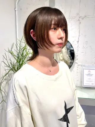 ショート 骨格診断で絶対可愛い ✨丸みショート✨凌弥のヘアスタイル