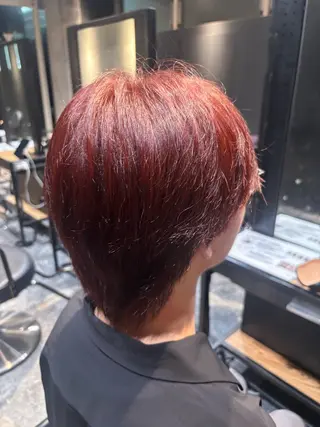 カラー 縮毛矯正/カラー みかみれんのヘアスタイル