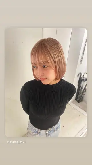 ショート 心斎橋 /ブリーチ/ショウマのヘアスタイル