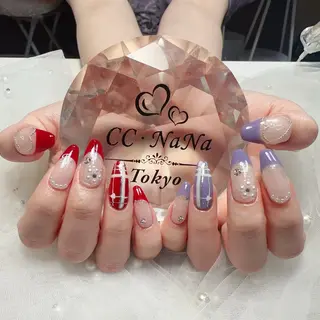 ネイル 💎CC・NaNa 韓国風ネイル🌙Cのネイルデザイン