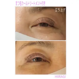 マツエク・マツパ 美容室 HIIRAGIのマツエク・マツパデザイン