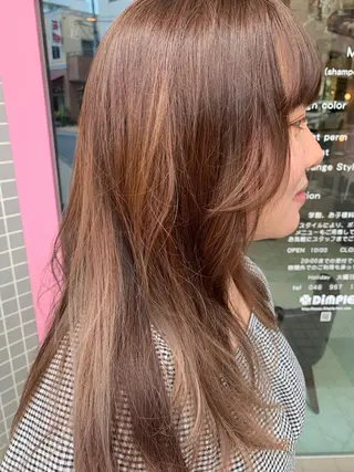 ロング カラー DiMPlE  ディンプル所属・🌸スタイリスト 山浦美恵のヘアスタイル