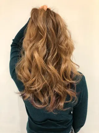 ロング カラー パーマ asteria所属・🌟 asteria アステリア🌟のマツエク・マツパデザイン