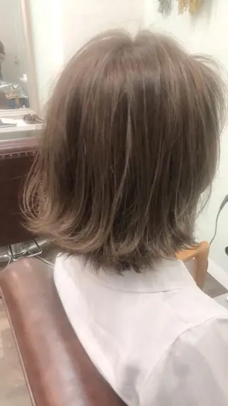 カラー 🌟髪質改善ケアカラ ー美髪縮毛矯正y🌟のヘアスタイル