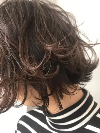 ショート カラー L’atelier BROCANTE （ラトリエ　ブロカント）所属・BROCANTE立川 karasawa.nのヘアスタイル