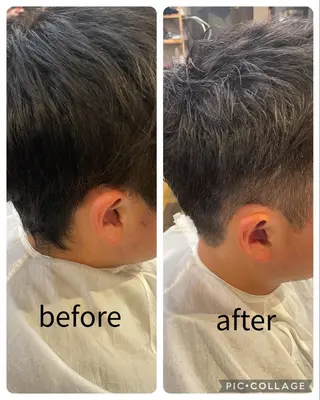 メンズ 石井 里佳のヘアスタイル