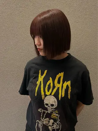 カラー cyaco g所属・cyaco g aimiのヘアスタイル