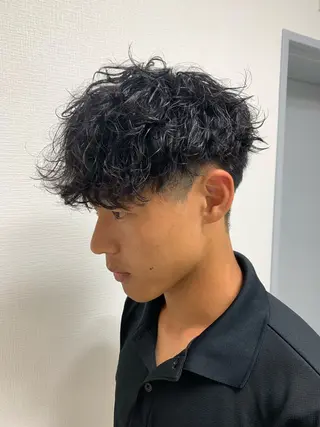 ショート パーマ メンズ ⚡️メンズ特化⚡️ RYUKIのヘアスタイル