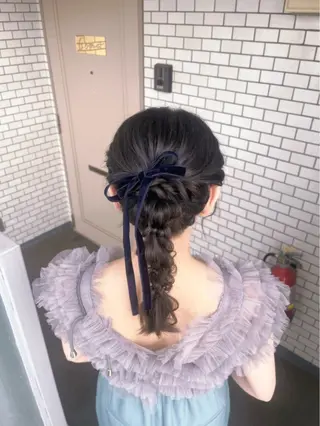 ヘアアレンジ 垢抜けヘアメイク🫧 JURI🪽のヘアスタイル