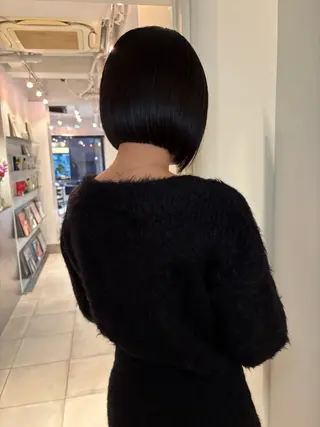 ショート riria/ボブ /ブラウンカラー🎀のヘアスタイル