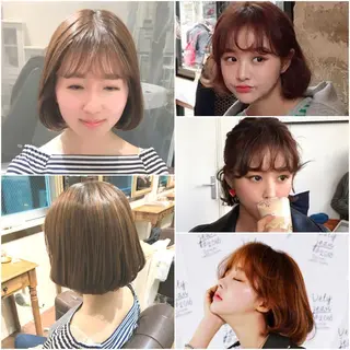 ショート カラー ヘアアレンジ As hair所属・柔らか垢抜けｶﾗｰと ｶｯﾄ🫧ASUKAのヘアスタイル