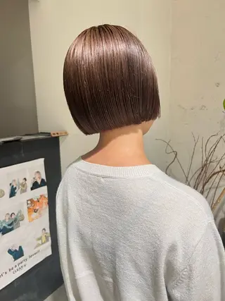 ミディアム 松本 夏海のヘアスタイル