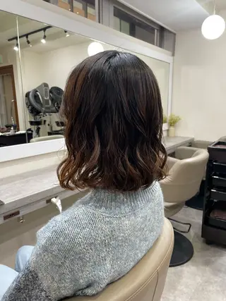 ショート パーマ 韓国風パーマ/ヘア セット/店長みづきのヘアスタイル