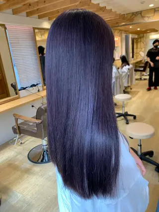 セミロング 渋谷ハイトーン/ デザインカラー阿部のヘアスタイル