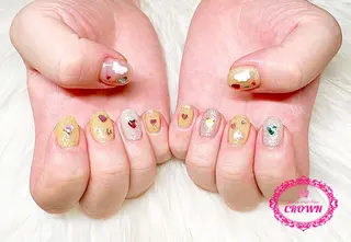 ネイル CROWN プライベートサロンのネイルデザイン