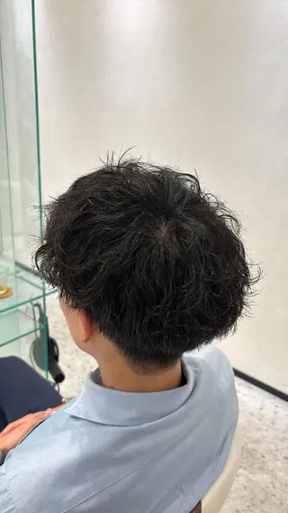 パーマ メンズ LOUIMADNA栄所属・新規指名比率No.1 メンズパーマ/二村のヘアスタイル