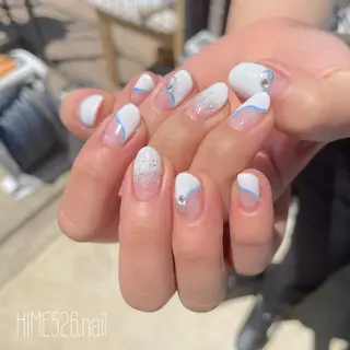 ミディアム HIME526 nailのネイルデザイン
