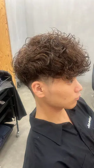 ショート カラー パーマ メンズ メンズ支持率NO.1 マサキのヘアスタイル