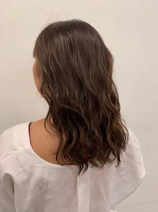 セミロング 【美容室が苦手な方 専問美容室】MIHOのヘアスタイル