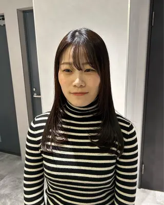 ロング 寺川留以 /カットモデル募集中のヘアスタイル