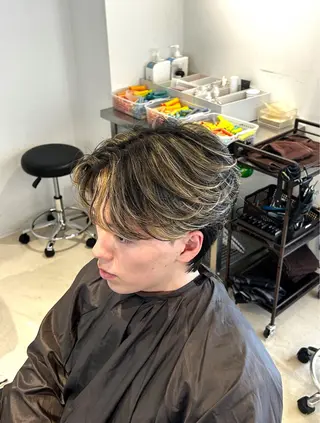 カラー メンズ 🏜️HAZUKI メンズ専門🏜️のヘアスタイル