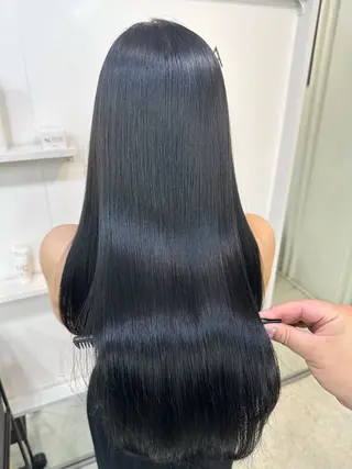 ロング カラー 髪質改善/レイヤー ストウシンゴのヘアスタイル