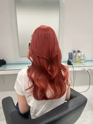 ロング カラー ❄最強かわいいカラー ❄️MINA❄️のヘアスタイル