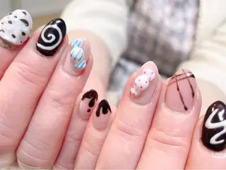 ネイル manis .のネイルデザイン