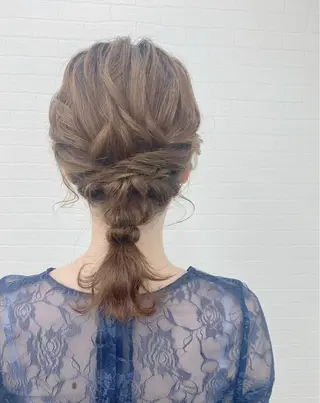 ヘアアレンジ GRANLUSSO 〜グランルッソ駅前店所属・木口 嘉美のヘアスタイル