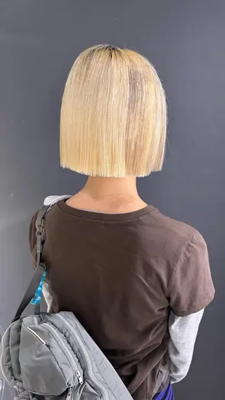 ミディアム カラー デザインカラー/ハイ トーン/konomiのヘアスタイル