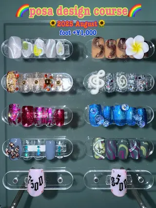 ネイル posa nail モエミのネイルデザイン