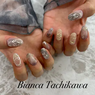 ネイル Bianca 立川店 小川のネイルデザイン