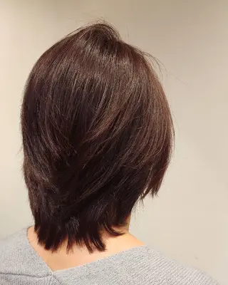 ミディアム カラー 真光 龍治のヘアスタイル