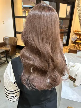 セミロング 💞髪質改善/透明感 梅田韓国✨ストレートのヘアスタイル