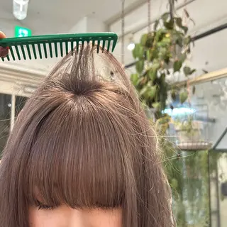 ミディアム カラー じゅわっと暖色カラー 🍊Moemiのヘアスタイル